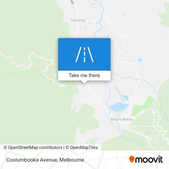 Coolumbooka Avenue map