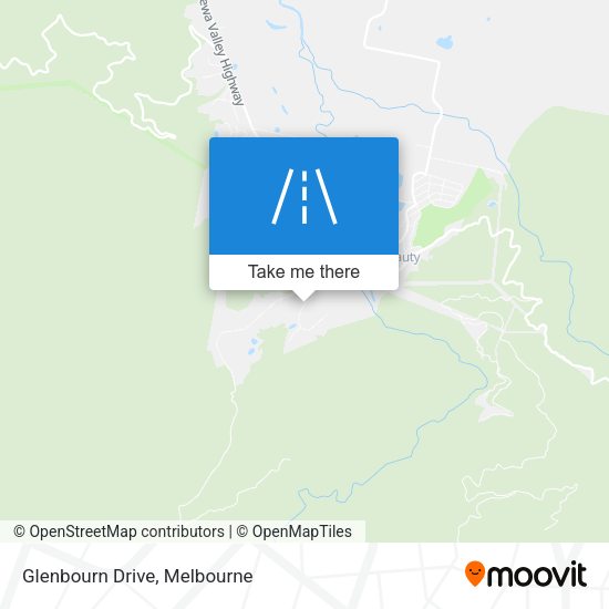Glenbourn Drive map