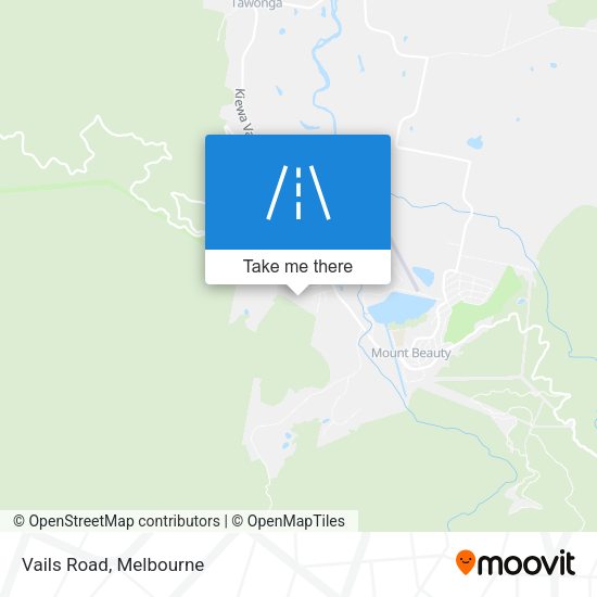 Vails Road map