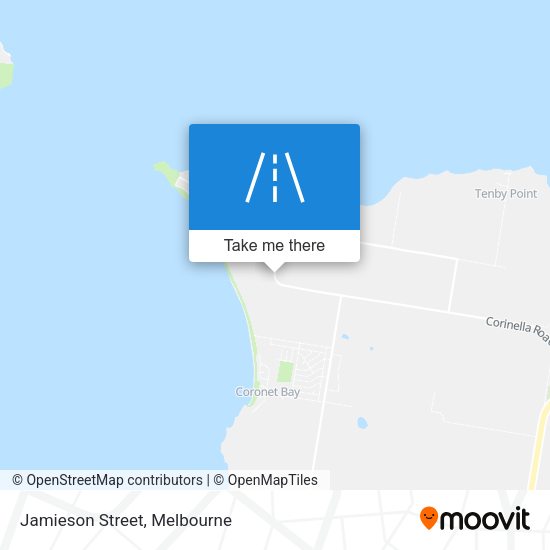 Jamieson Street map