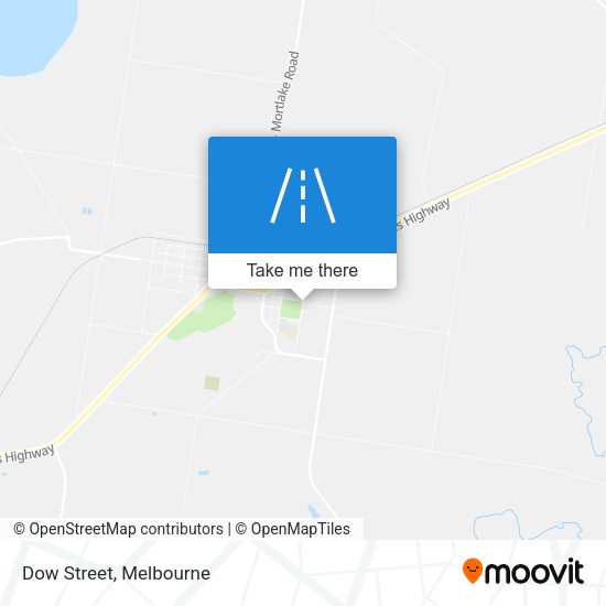 Dow Street map