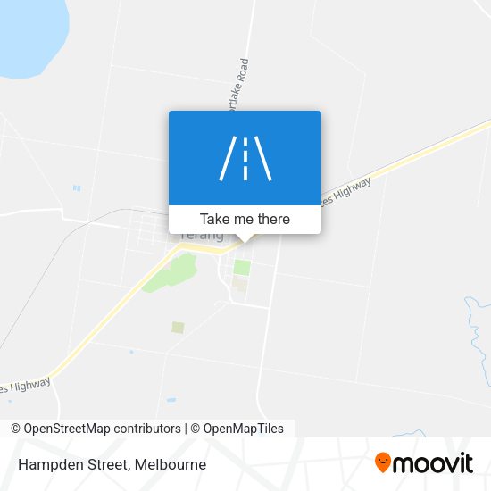 Hampden Street map