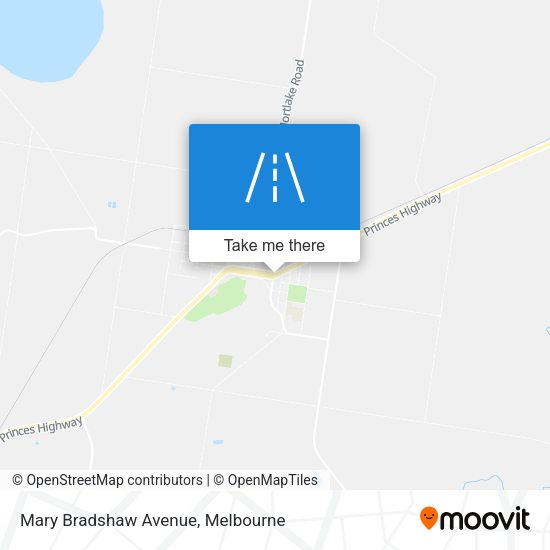 Mary Bradshaw Avenue map
