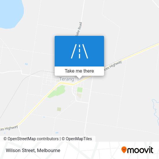 Wilson Street map