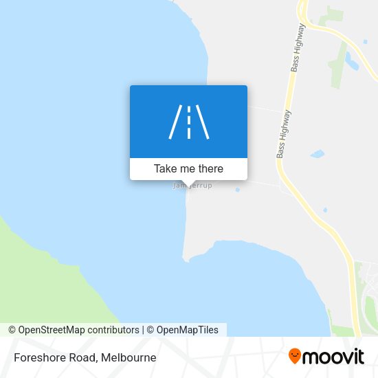 Foreshore Road map