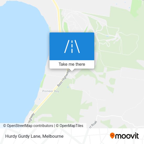 Hurdy Gurdy Lane map