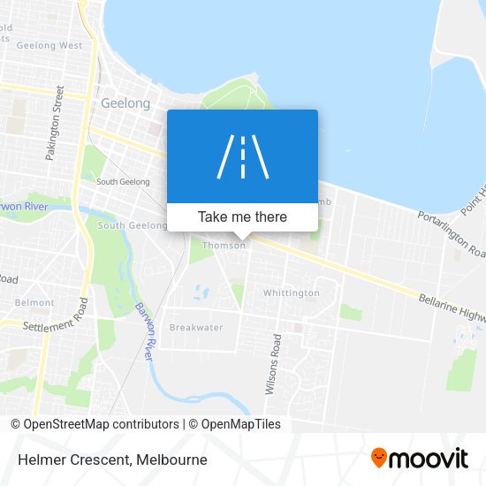 Helmer Crescent map