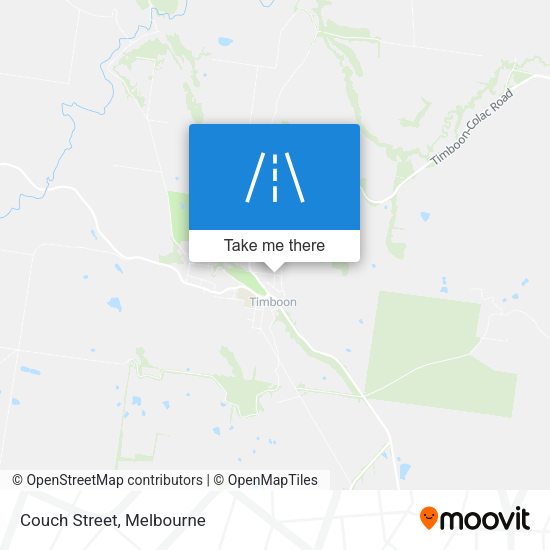 Couch Street map