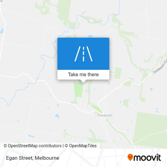 Egan Street map
