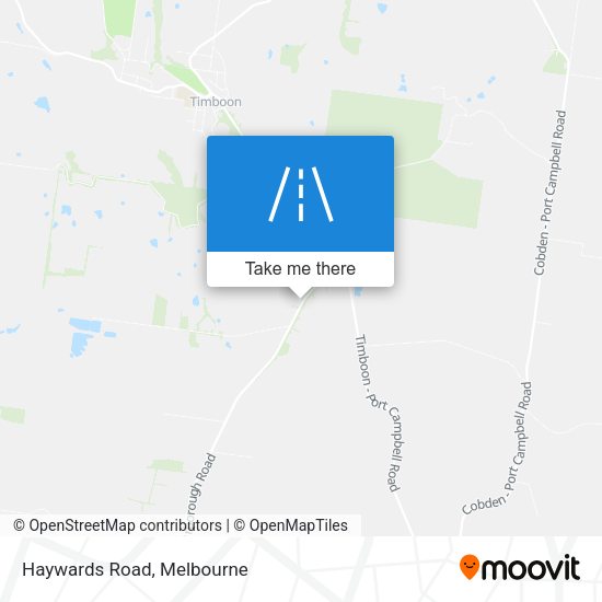 Haywards Road map