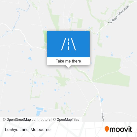 Leahys Lane map