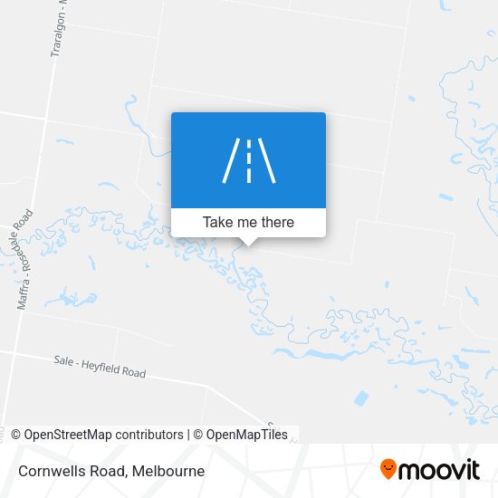 Cornwells Road map