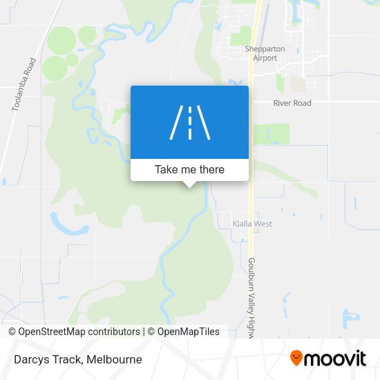 Darcys Track map