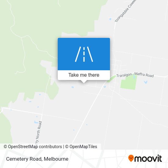 Cemetery Road map