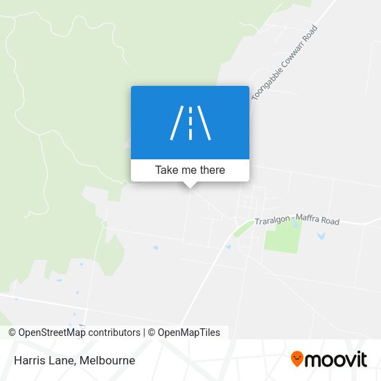 Harris Lane map