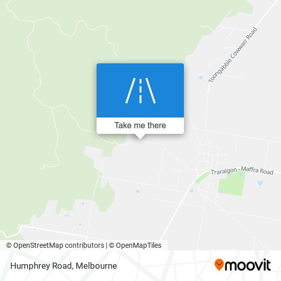 Humphrey Road map