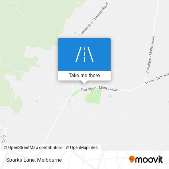Sparks Lane map