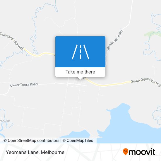 Yeomans Lane map