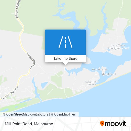 Mill Point Road map