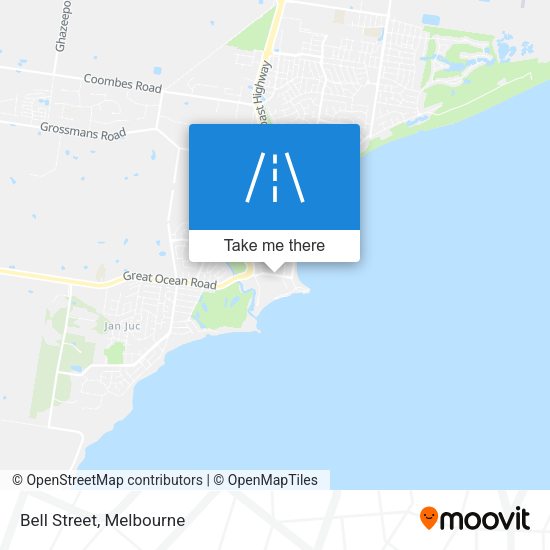 Bell Street map