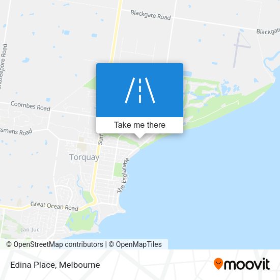 Edina Place map