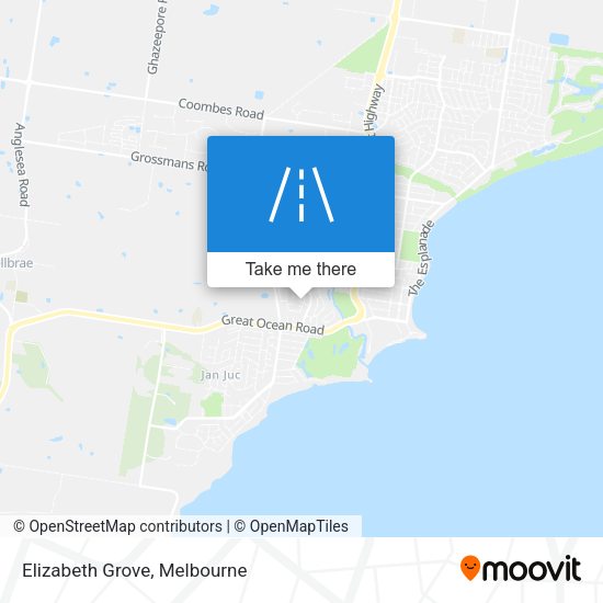 Elizabeth Grove map