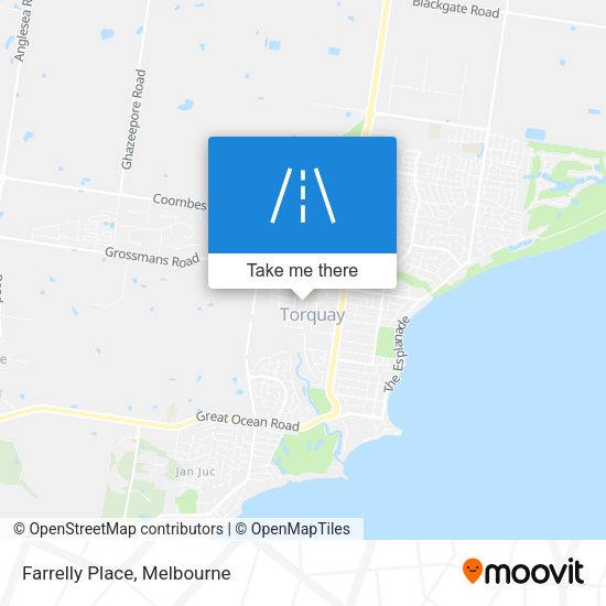 Farrelly Place map