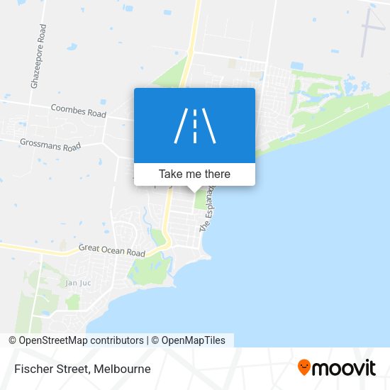 Fischer Street map