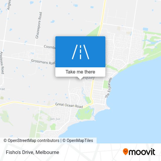 Fisho's Drive map