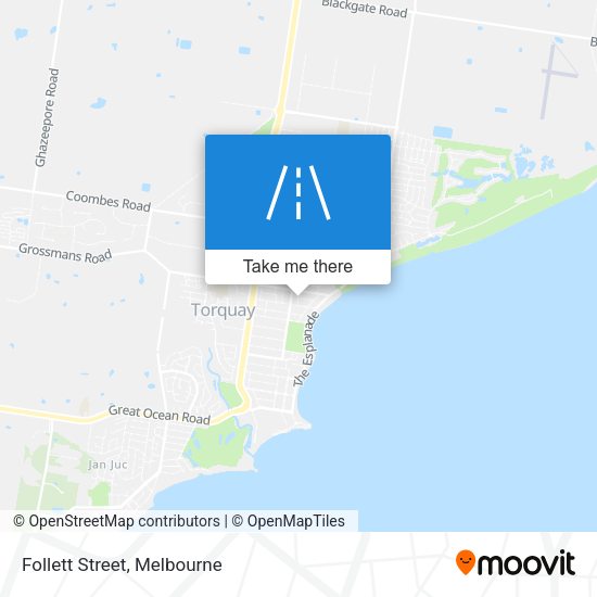 Follett Street map