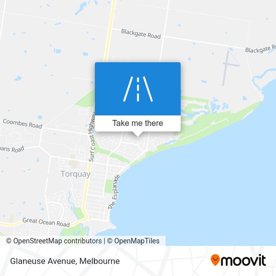 Glaneuse Avenue map