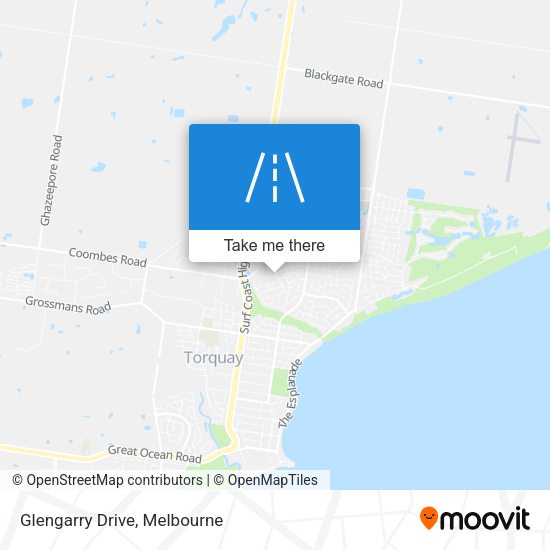 Glengarry Drive map