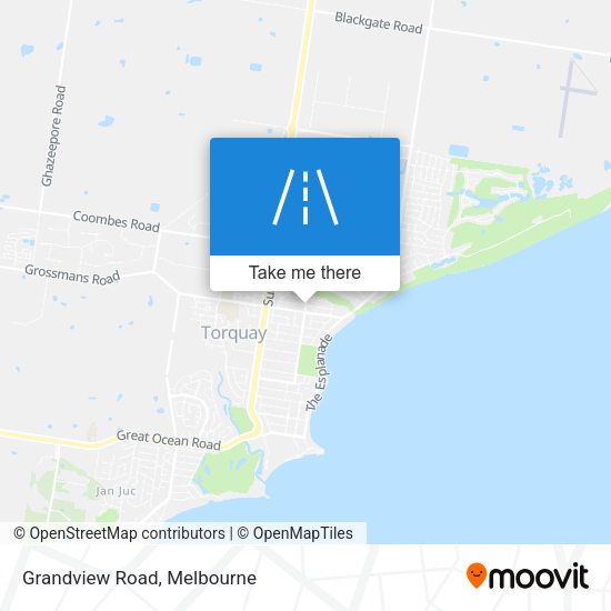 Grandview Road map