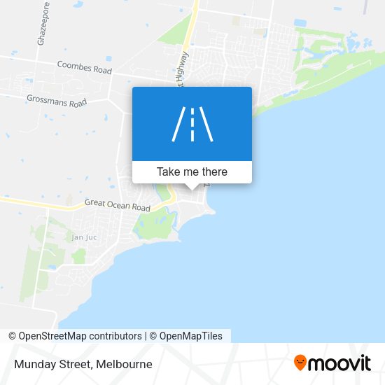 Munday Street map
