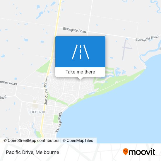 Pacific Drive map