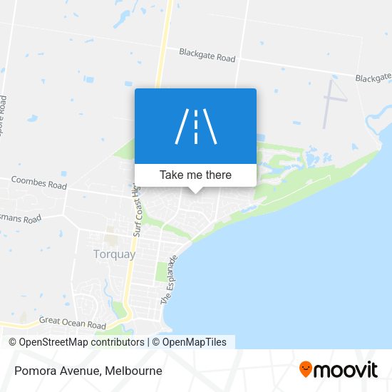 Pomora Avenue map