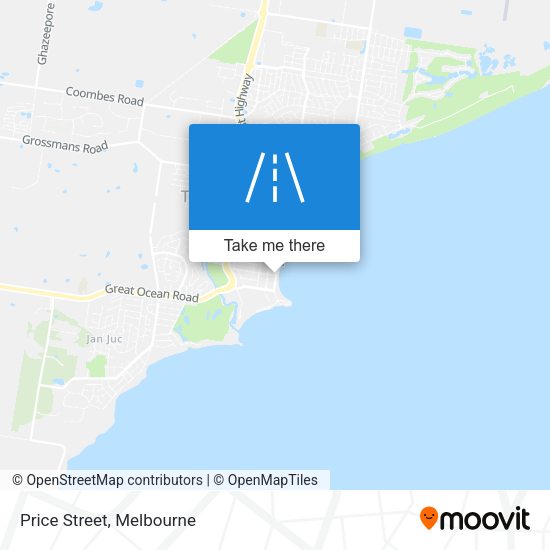 Price Street map