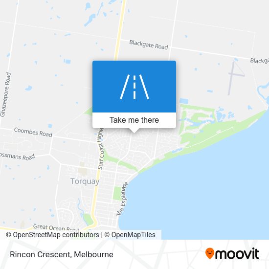 Rincon Crescent map