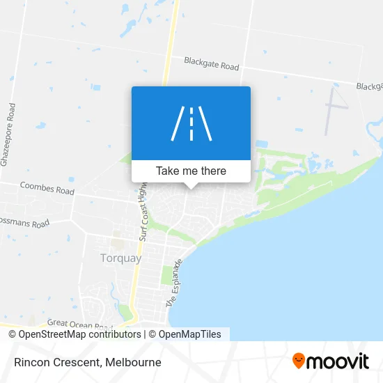 Mapa Rincon Crescent