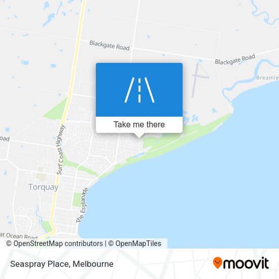 Seaspray Place map
