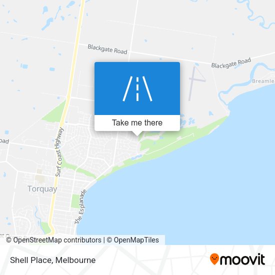 Shell Place map
