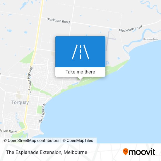 The Esplanade Extension map
