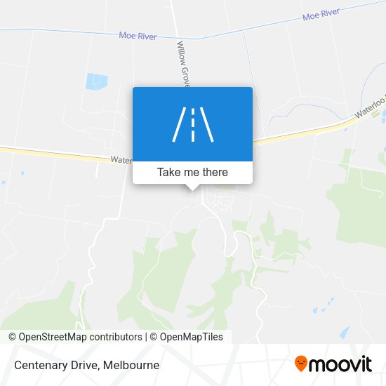 Centenary Drive map