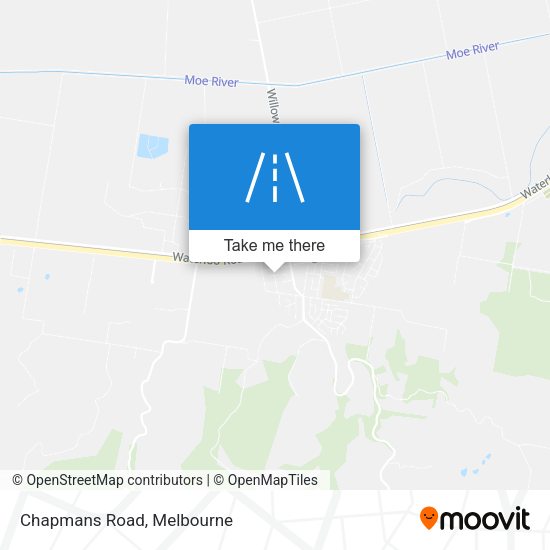 Chapmans Road map