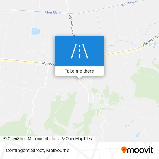Contingent Street map
