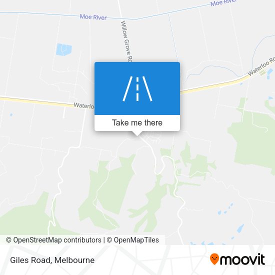 Giles Road map