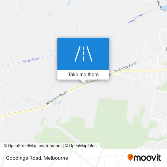 Goodings Road map