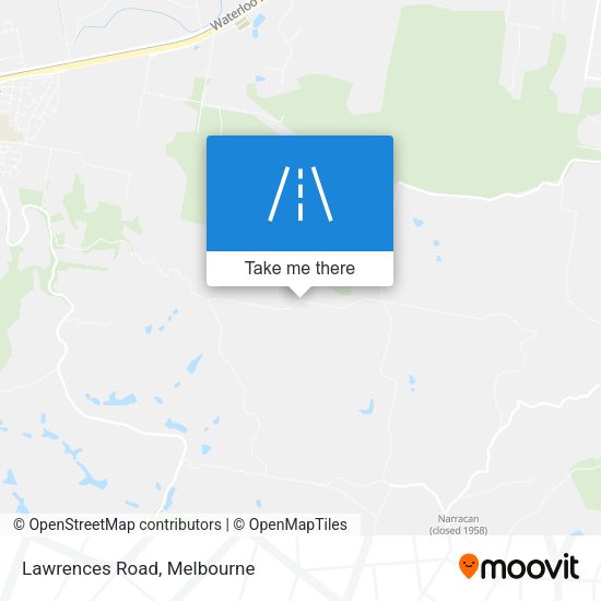 Lawrences Road map