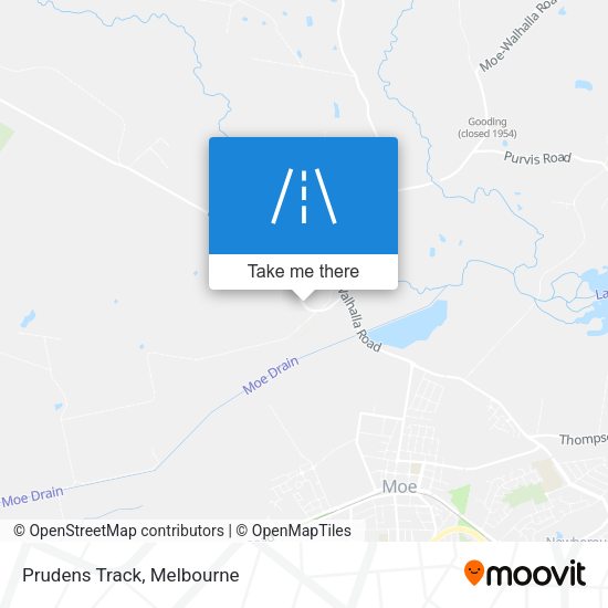 Prudens Track map