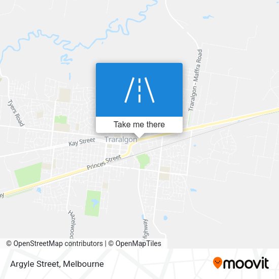Argyle Street map